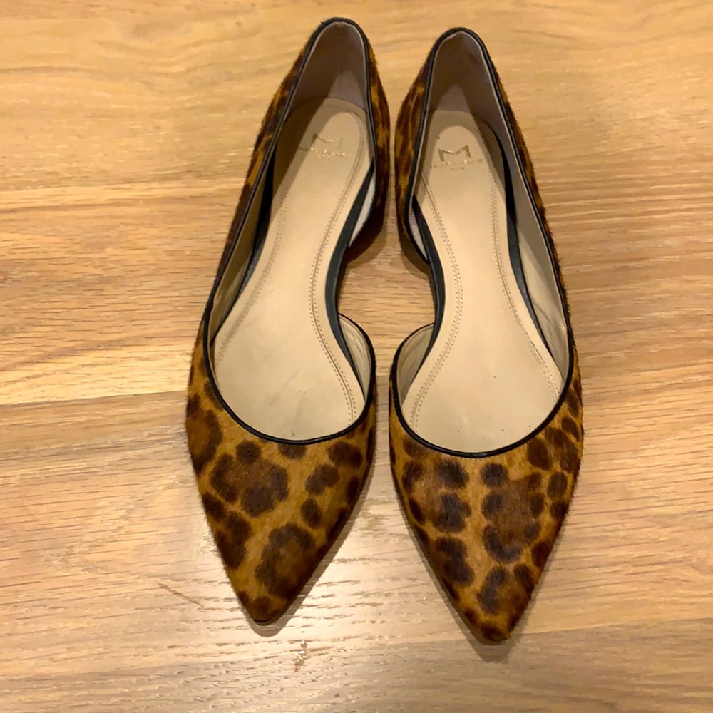 Marc Fisher Leopard Flats